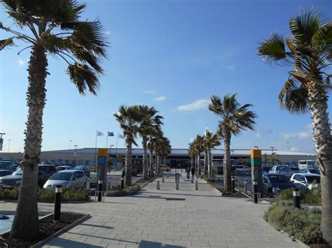 car parking at paphos airport.